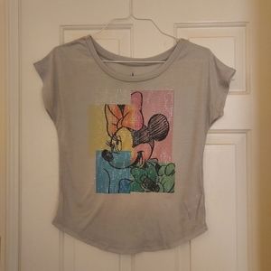 Disney Parks Minnie Mouse Sequin shirt size Small